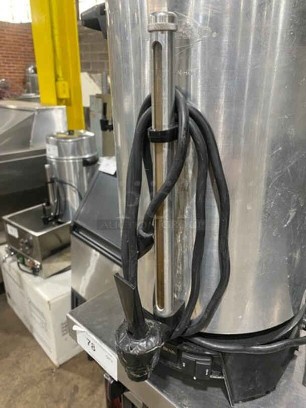 Westbend Commercial Countertop Automatic Coffee Urn! All Stainless Steel! - Image 5 of 7