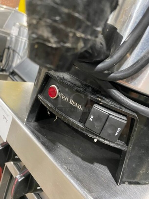 Westbend Commercial Countertop Automatic Coffee Urn! All Stainless Steel! - Image 6 of 7