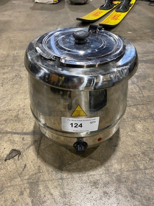 Glenray Metal Commercial Countertop Food Warmer Soup Kettle! Holds Up To 10.5 Qt! SN: 08008348 120V - Image 1 of 7