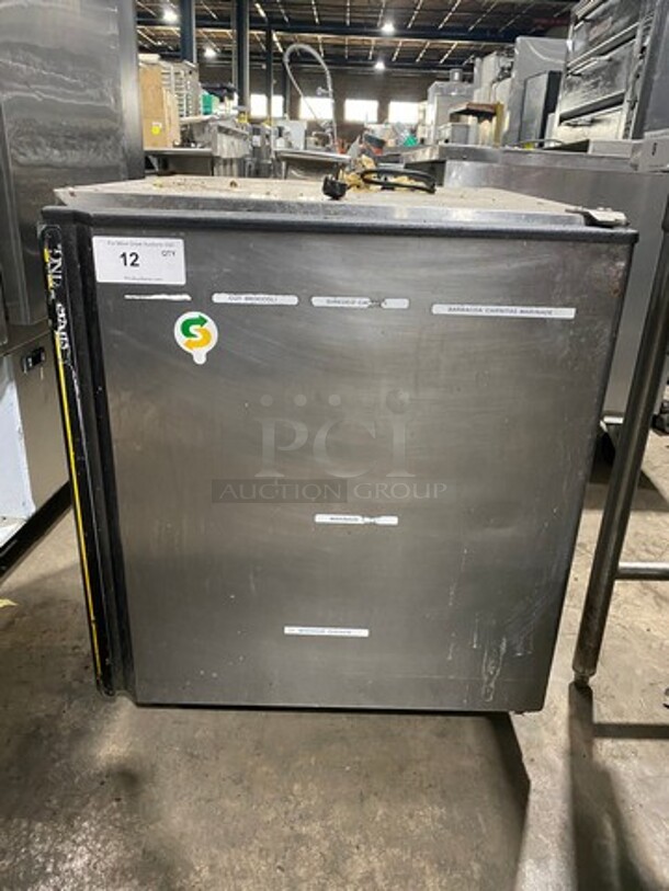 Silver King Commercial Single Door Undercounter Cooler! With Poly Coated Racks! All Stainless Steel! On Casters! WORKING WHEN REMOVED! Model: SKR27A SN: SBBG106686A 115V - Image 1 of 8
