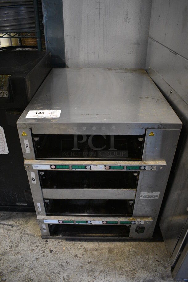 2014 Prince Castle Model DHB4PT-20WS Stainless Steel Commercial Countertop Dedicated Holding Bin. 208-240 Volts, 1 Phase. 19x24x23