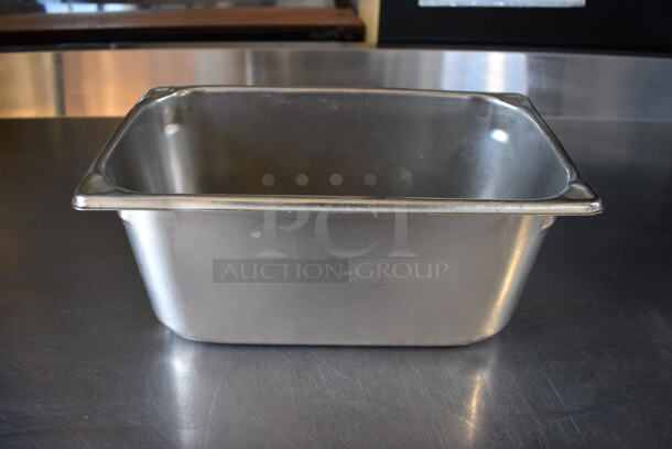 9 Stainless Steel 1/3 Size Drop In Bins. 1/3x6. 9 Times Your Bid!