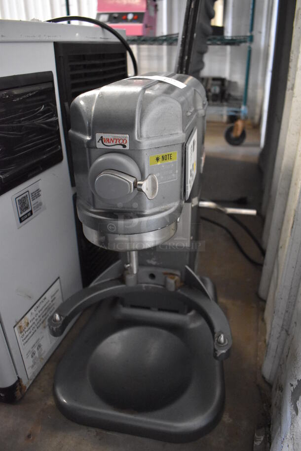 Avantco 177MIX8GY Metal Countertop 8 Quart Planetary Dough Mixer. 120 Volts, 1 Phase. 12x15x19. Tested and Does Not Power On - Image 1 of 5