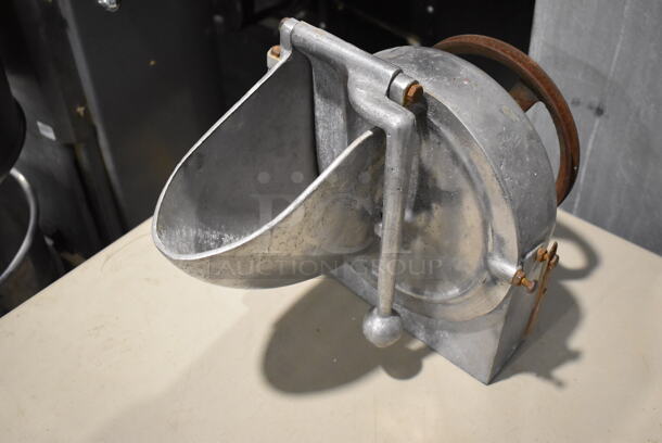 Metal Commercial Pelican Head w/ Slicing Blade. - Image 1 of 4