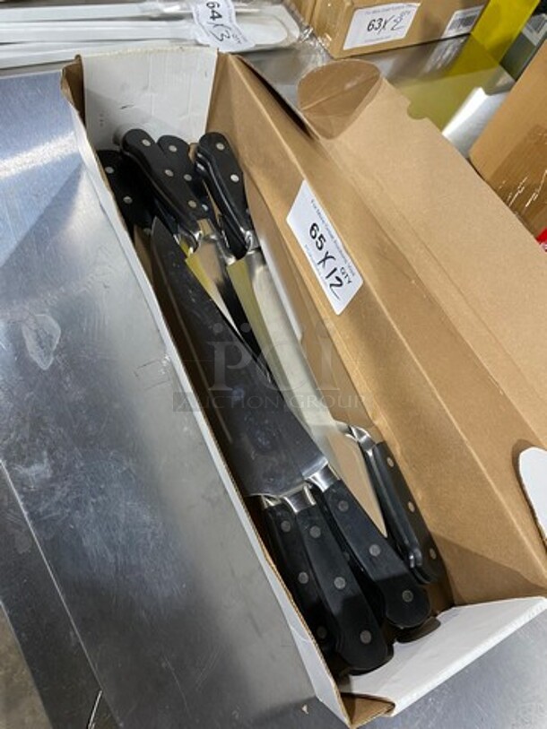 NEW! IN THE BOX! Commercial Kitchen/ Chef's Knife! 12x Your Bid!