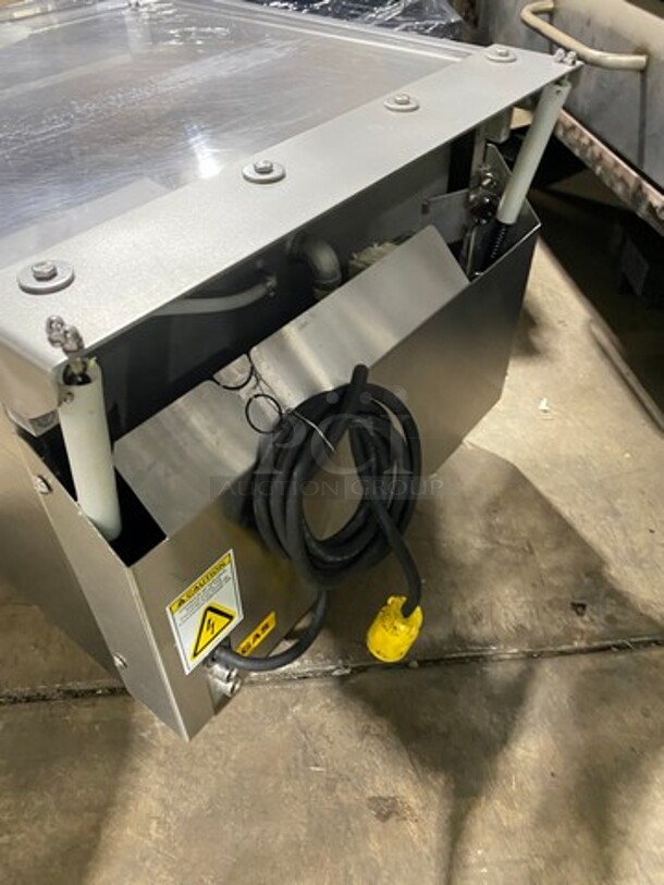 BERKEL Stainless Steel Commercial Countertop Vacuum Sealer! On legs! MODEL 350/350D SN:11973EK1040156 120V/60Hz 1PH - Image 4 of 9