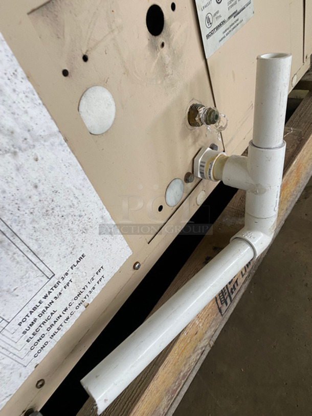 Scotsman Commercial Air-Cooled Ice Machine Head! Model: CM250AE1E SN: 20186909J 115V 60HZ 1 Phase - Image 6 of 7
