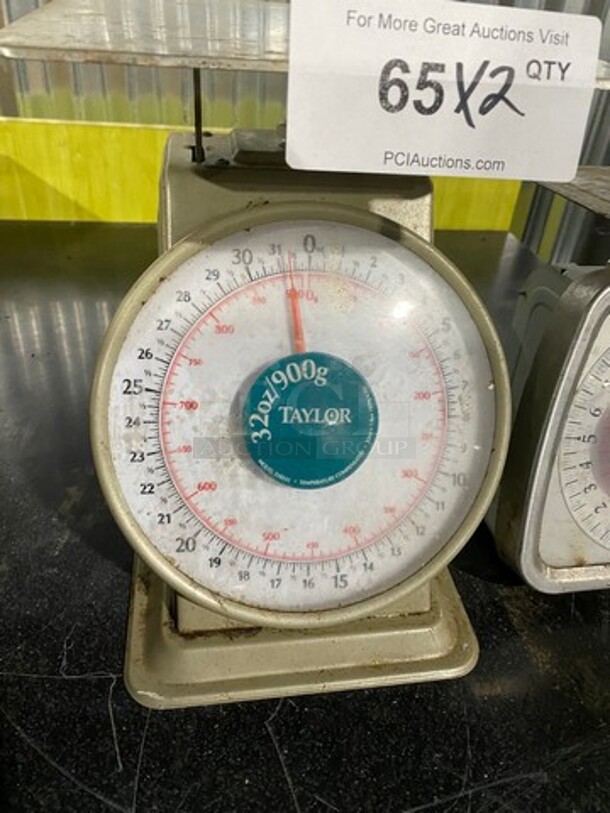 Taylor Countertop Food Scale! 32 OZ Capacity! 25LB Capacity! Stainless Steel Body! 2x Your Bid! - Image 5 of 8