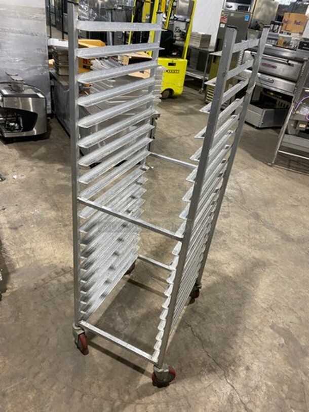 Metal Commercial Pan Transport Rack! On Casters! - Image 3 of 5