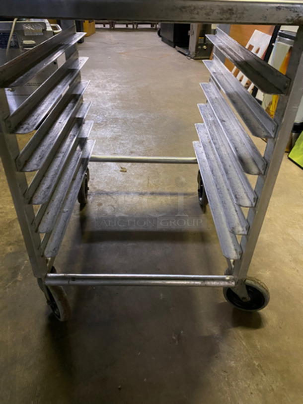 Metal Commercial Pan Transport Rack! On Casters! - Image 3 of 5
