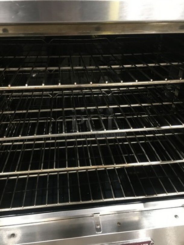 FAB! Southbend Commercial Electric Powered Double Deck Convection Oven! With View Through Doors! Metal Oven Racks! All Stainless Steel! On Legs! 2x Your Bid Makes One Unit! Model: ES20SC SN: 09J921032 - Image 10 of 12