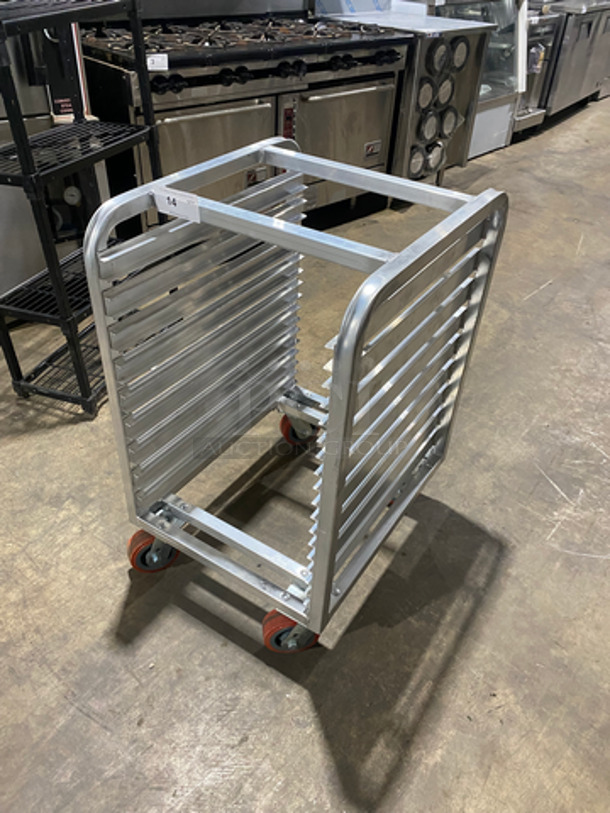 NEW! Channel Commercial Pan Transport Rack! Holds Full Size Pans! On Casters! - Image 2 of 5