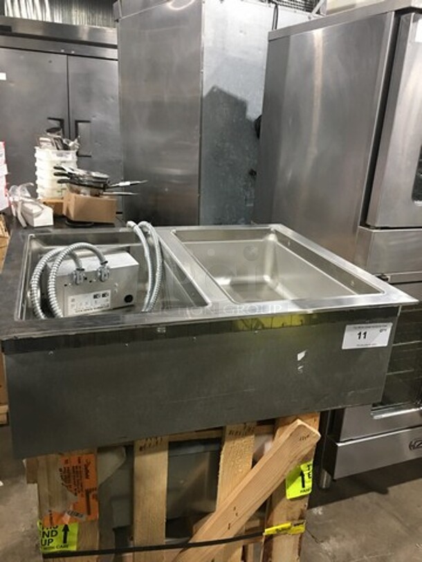 FAB! NEW OUT OF THE BOX! Hatco Commercial Countertop 2 Well Food Warmer! All Stainless Steel! Model: HWBI2M SN: 3772141822 208V 60HZ 1 Phase - Image 1 of 6