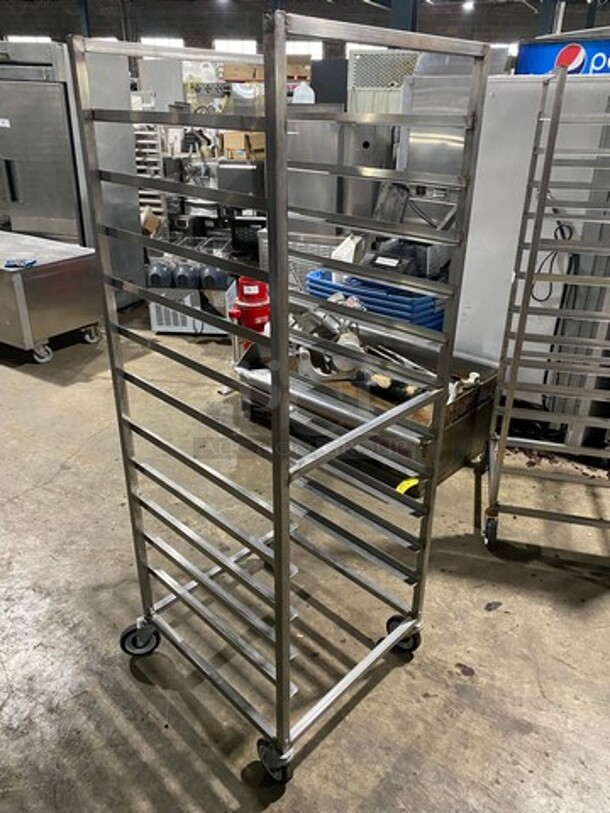 Metal Commercial Pan Transport Rack! On Casters! - Image 3 of 5