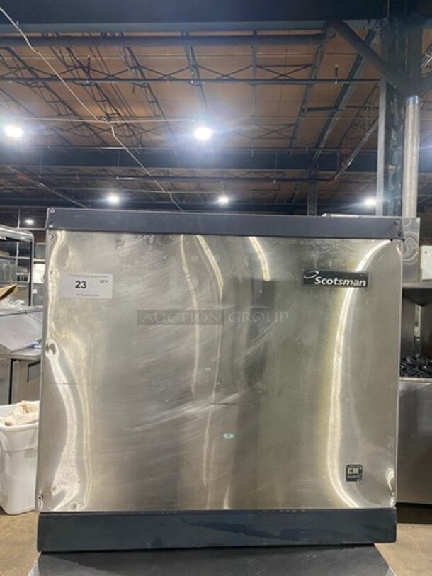 Scotsman Commercial Ice Making Machine Head! All Stainless Steel! Model: CME506AS1H SN: 08011320010141 115V 60HZ 1 Phase - Image 1 of 7