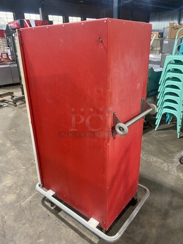 Epco Commercial Single Door Enclosed Pan Rack! Solid Stainless Steel! On Casters! Model: 27141822V SN: 250898 - Image 4 of 7