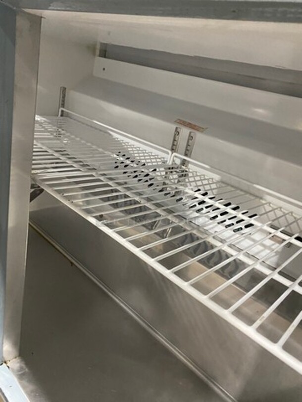 ARTIC AIR Commercial Stainless Steel 2 Door Undercounter Refrigerator! On Commercial Casters! Model AUC48R 115V/60Hz - Image 7 of 8