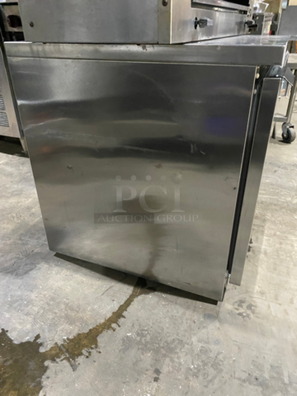 Beverage Air Commercial Single Door Lowboy/Worktop Freezer! All Stainless Steel! Model: WTF27A SN: 9910694 115V 60HZ 1 Phase - Image 2 of 7
