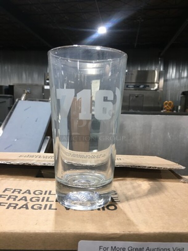 NEW! IN THE BOX! Libbey 16 OZ Baseball Mixing Glasses! - Image 3 of 5