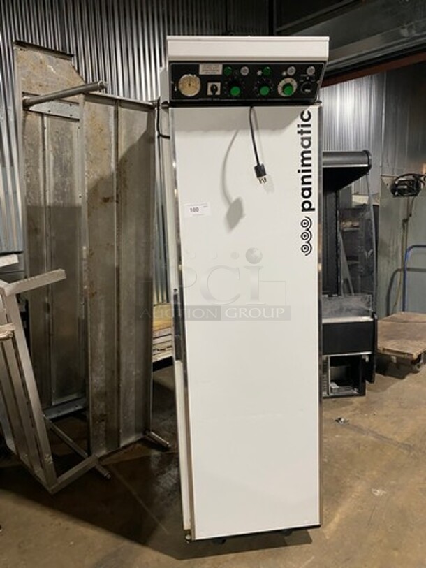 Panimatic Commercial Single Door Pan Retarder/Proofer! With Built In Pan Rack! On Casters! Model: P1US20 SN: 51322 220V 60HZ 1 Phase - Image 1 of 7