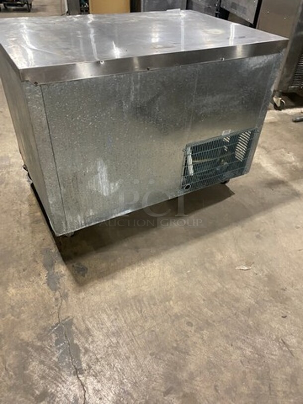 Leader Commercial Refrigerated 2 Door Lowboy! With Poly Coated Rack! All Stainless Steel! On Casters! Model: LB48SC SN: PW11M1802B 115V 60HZ 1 Phase - Image 4 of 8