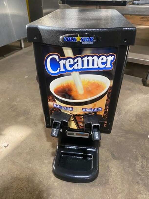 NEW! IN THE BOX! Cold Star Commercial Countertop Refrigerated Creamer/ Milk Dispenser! Model: ND2R SN: 216664 120V - Image 2 of 9