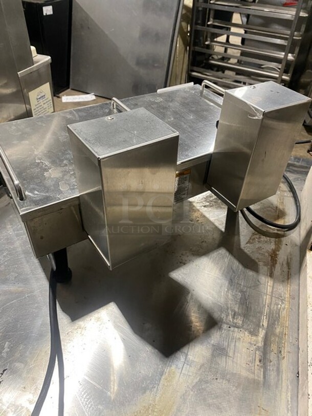 Bunn Stainless Steel Commercial Countertop Double Server Stand! MODEL 2SHSTAND 120V 1PH - Image 3 of 8