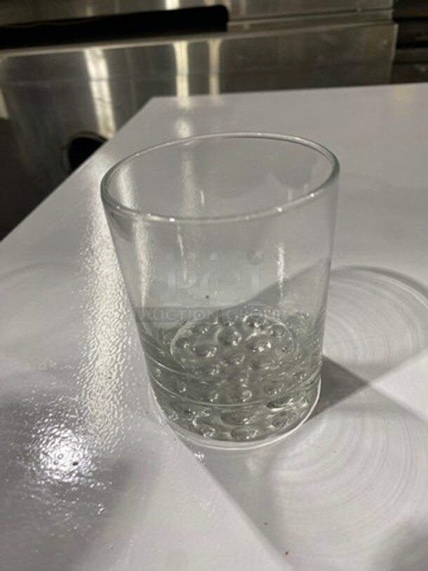 Clear Glass Drinking Glasses! Includes Poly Cup Crate! 3x Your Bid! - Image 5 of 5