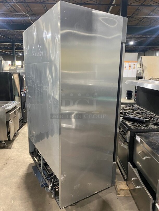 True Commercial 2 Door Half Cooler Half Freezer Combo Unit! With Poly Coated Racks! All Stainless Steel! MODEL T-49DT SN:8945956 115/208-230V 1PH - Image 4 of 9