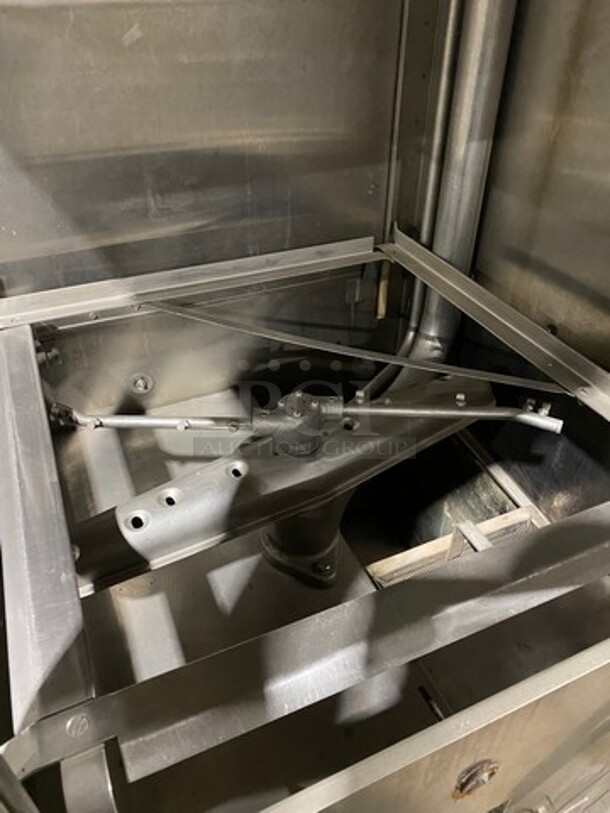 Hobart Commercial Pass-Through Dishwasher! All Stainless Steel! On Casters! Model: AM14C SN: 12102211CF 200/230V 60Hz 3 Phase - Image 5 of 10