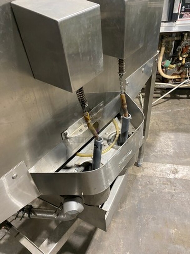 American Dish Service Commercial Heavy Duty Conveyor Pass Through Dishwasher! All Stainless Steel! On Legs! Model: 5AGS SN: 49130 120V - Image 7 of 10