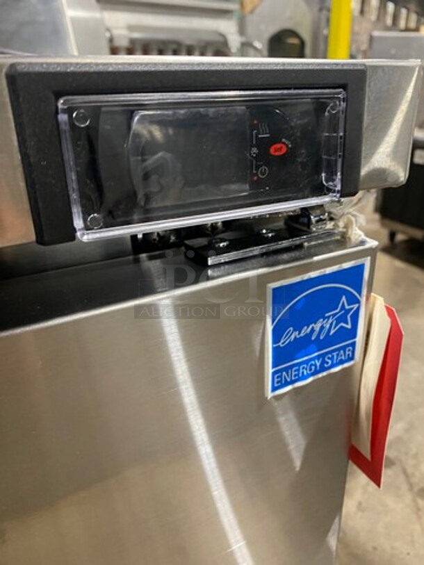 WOW! NEW! OUT OF THE BOX! Continental Commercial 2 Door Lowboy/Worktop Cooler! With Back Splash! All Stainless Steel! Model: SW60NSSBS SN: 159C9883 115V 60HZ 1 Phase - Image 10 of 11