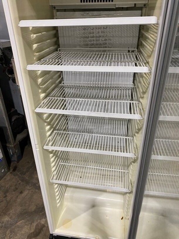 Summit Commercial Single Door Reach In Cooler Merchandiser! With View Through Door! Poly Racks! Model: SCR1275 SN: 9705 110V - Image 5 of 7