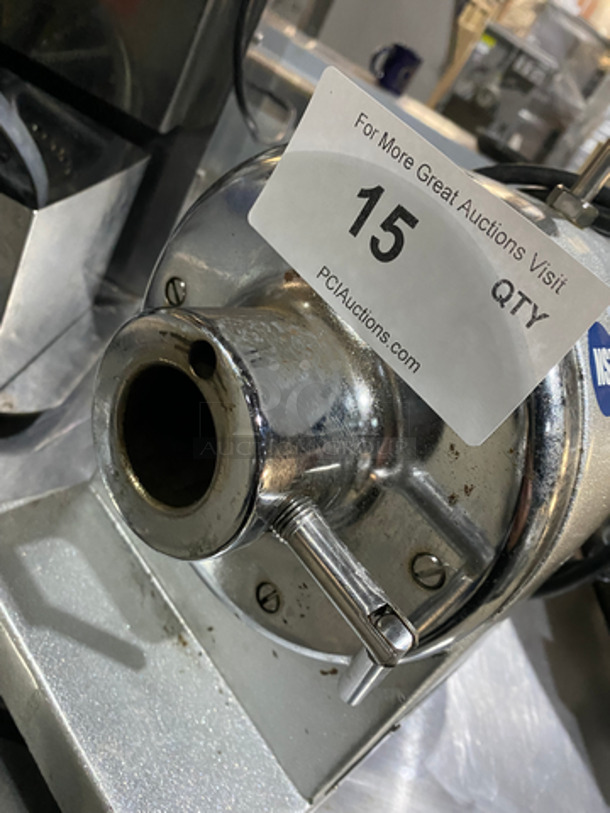 NICE! 2012 Thunderbird Commercial Countertop Meat Grinder! All Stainless Steel! Model: TB300E SN: 211006387 115V 1 Phase - Image 6 of 8