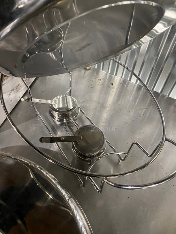 5 QT Stainless Steel Oval Shaped Chafing Dish! - Image 7 of 8