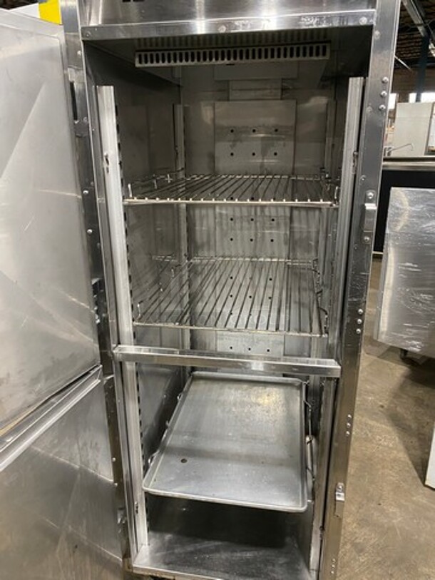 SWEET! FWE Single Door Electric Powered Food Warming Cabinet! Solid Stainless Steel! On Casters! Model: TST16CHP SN: 143977701 120V - Image 5 of 8