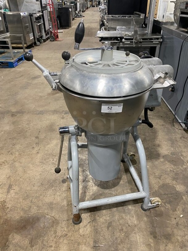 Hobart Commercial Heavy Duty VCM Vertical Cutter/Mixer/Mincer! All Stainless Steel! Model: VCM40 240V 60HZ 3 Phase
 - Image 1 of 9