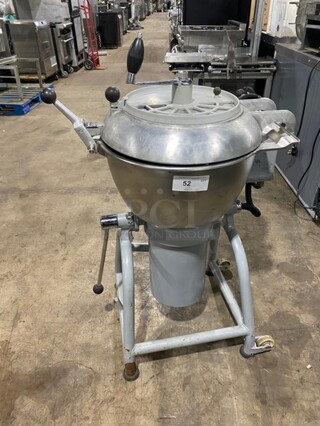 Hobart Commercial Heavy Duty VCM Vertical Cutter/Mixer/Mincer! All Stainless Steel! Model: VCM40 240V 60HZ 3 Phase
