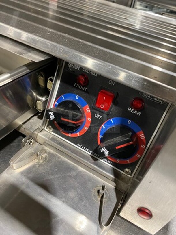 Star Commercial Countertop Hot Dog Roller Grill! With Bun Warmer! All Stainless Steel! Model: 30CHD SN: 6300911A0080 120V - Image 7 of 9