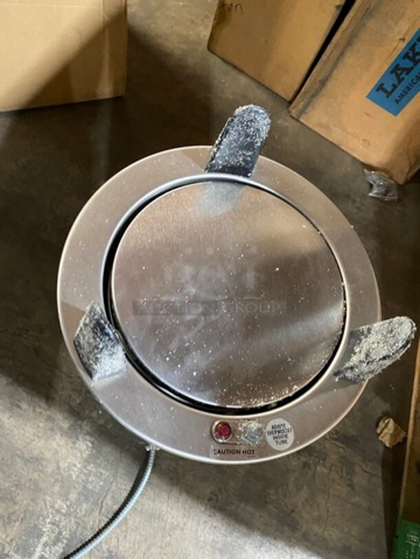 BRAND NEW! IN THE BOX! Lakeside Commercial Electric Powered Heated Plate Dispenser! All Stainless Steel!  120V - Image 4 of 5