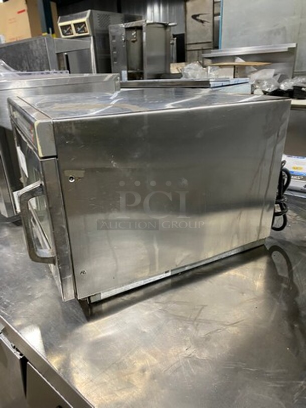 Panasonic Commercial Countertop Microwave Oven! All Stainless Steel! With View Through Door! Model: NE17521 SN: 6A72100018 208/230V 60HZ 1 Phase - Image 3 of 8