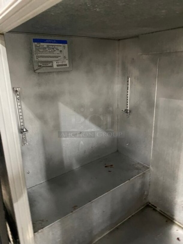 Beverage Air Commercial 2 Door Bar Back Cooler! Stainless Steel! Model: BB68 SN: 4511277 115V 60HZ 1 Phase - Image 6 of 8