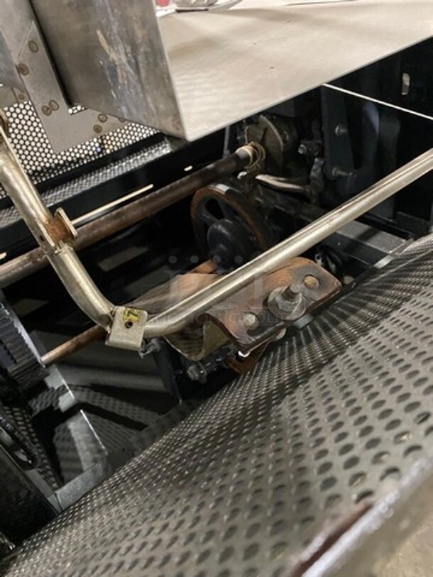 GREAT FIND! Bunn Commercial Electric Powered Package Tying Machine! Stainless Steel! On Casters! Model: 1691 SN: 88937 - Image 8 of 10