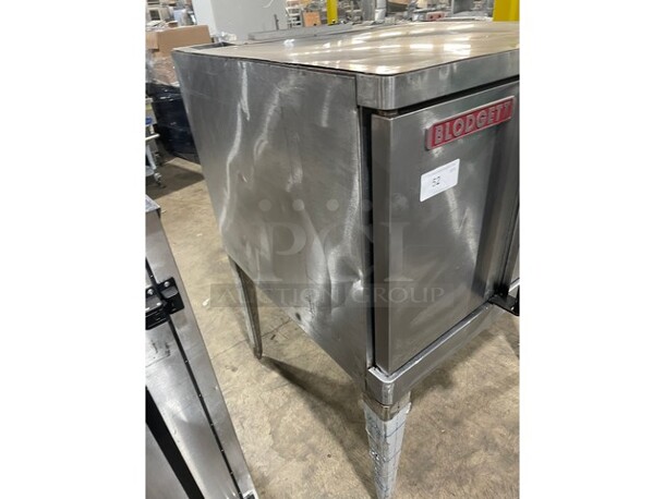 Blodgett MARK V Edition Commercial Electric Powered Full Size Convection Oven! All Stainless Steel! Model MARKV! On Legs! Working When Removed! - Image 2 of 7