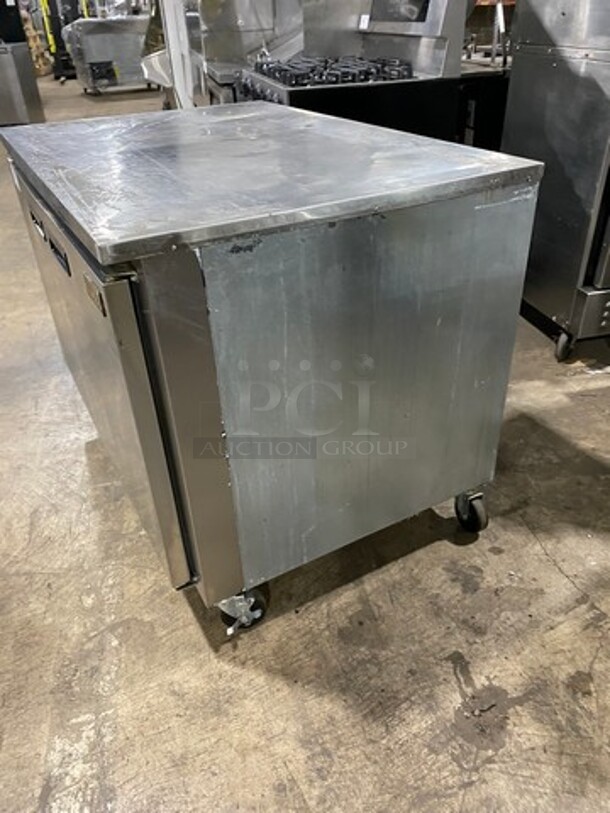 Cool Tech Commercial 2 Door Lowboy/Worktop Cooler! All Stainless Steel! On Casters! Model: CWK48LB SN: X065414 120V - Image 4 of 8