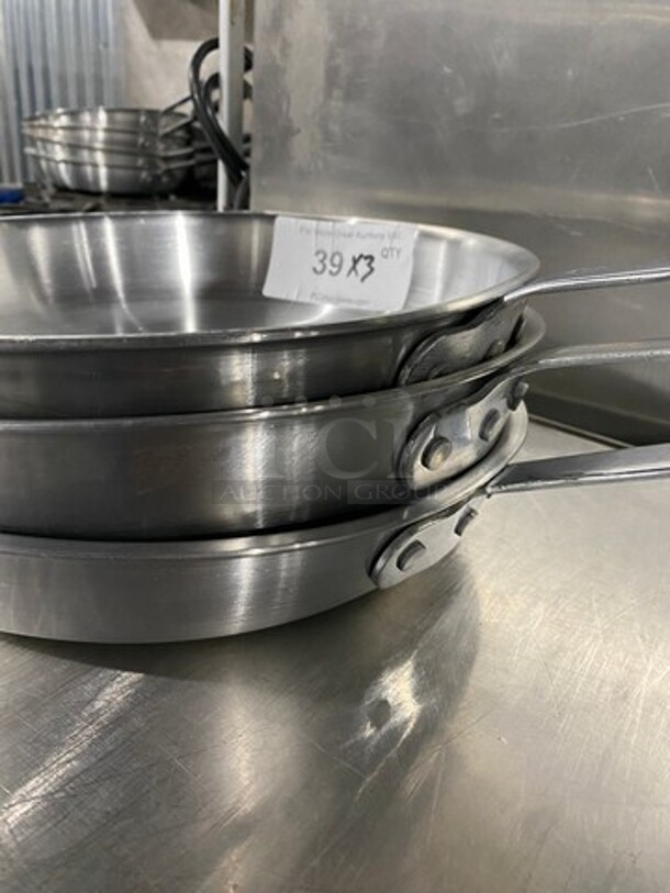 NEW! Stainless Steel Frying Pans! 3x Your Bid! - Image 3 of 7