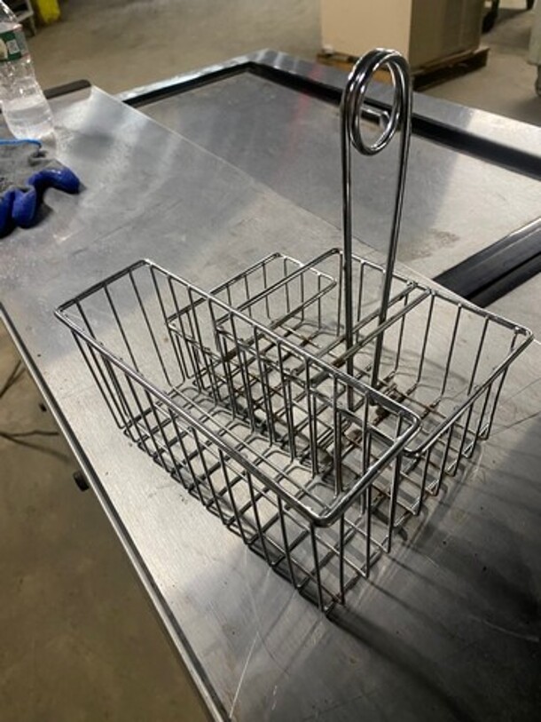 ALL ONE MONEY! Metal Countertop Condiment Caddy! - Image 5 of 7