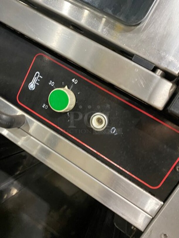 SWEET! Pavailler Commercial Full Size Baking Oven With Proofer! With Steam Line! Top For Baking & Bottom For Proofing! All Stainless Steel! On Legs! Model: T8LG SN: 2647 208/240V 60HZ 3 Phase - Image 8 of 11