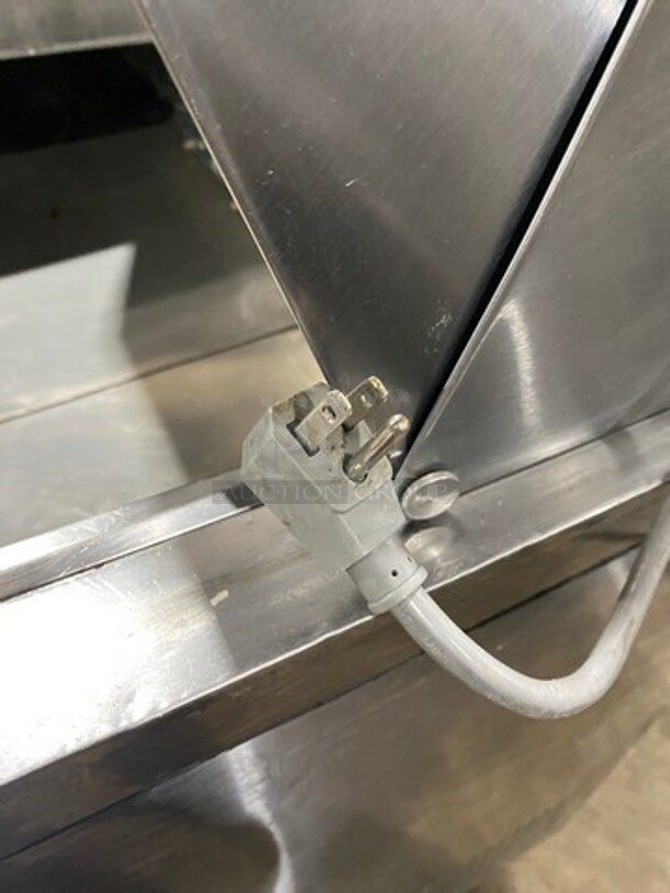 Turbo Air Commercial Refrigerated Sandwich Prep Table! With 3 Door Storage Space Underneath! Poly Coated Racks! All Stainless Steel! On Casters! Model: MST7230 SN: MM7T808001 115V 60HZ 1 Phase - Image 9 of 9