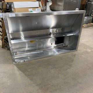 All Stainless Steel 72" Hood System!
